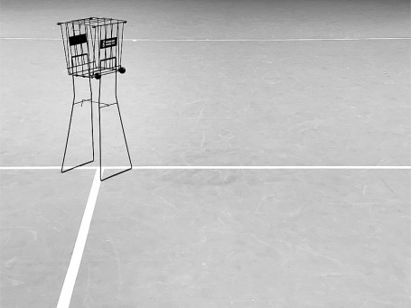 Корзина для тенниса мячей 7/6 Metal Tennis ball pick-up (72)