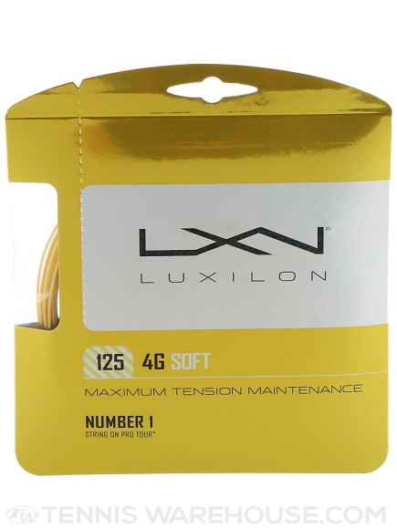 Струна теннисная LUXILON 4G Soft (12 m)