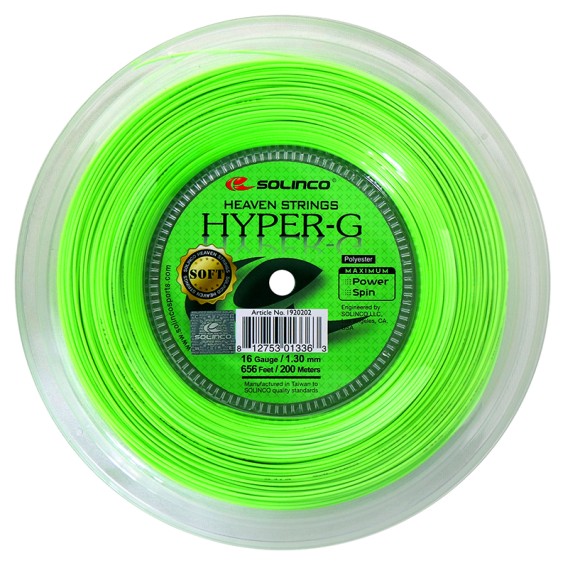 Струны теннисные SOLINCO Hyper-G Soft (200 m)