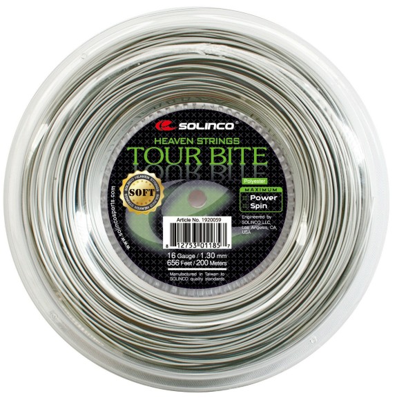 Струны теннисные SOLINCO Tour Bite Soft (200 m)