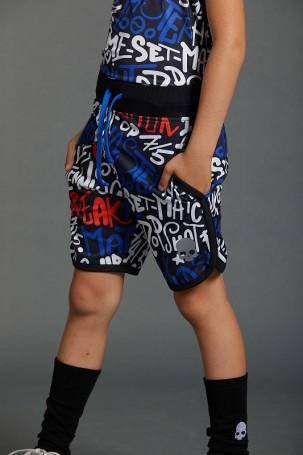Шорты HYDROGEN Boys GRAFFITI TECH SHORTS