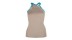 Майка SOFIBELLA Athletic Halter Top Sand Melange