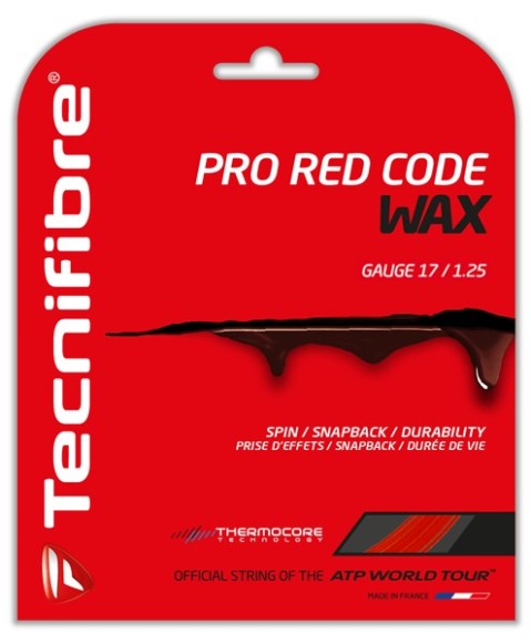 Струна теннисная TECNIFIBRE Pro Red Code Wax (12 m)