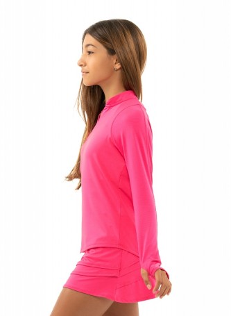 Футболка LiL Girls Mandarin Collar L/S