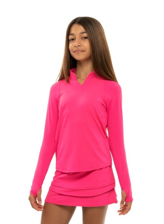 Футболка LiL Girls Mandarin Collar L/S