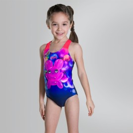 Купальник SPEEDO Girls Shimmer Bounce Essential Applique 1Piece