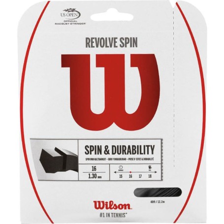 Струна теннисная WILSON Revolve Spin (12 m)