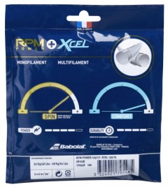 Струна теннисная BABOLAT RPM Power 125 + XCEL 130 (12 m)