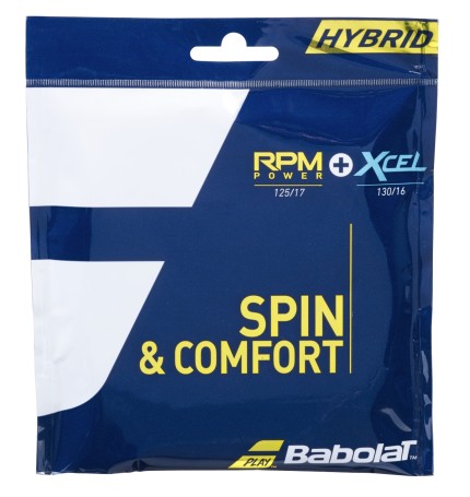 Струна теннисная BABOLAT RPM Power 125 + XCEL 130 (12 m)