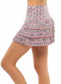 Юбка LiL Long Diamond Pleated Skirt